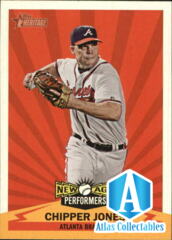 2012 (BB) Topps Heritage New Age Performers #CJ Chipper Jones